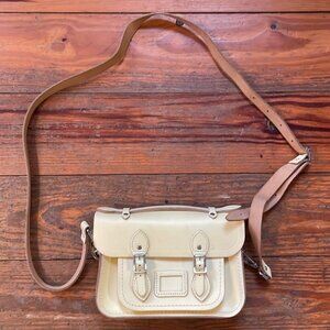 Light yellow leather purse, Cambridge Satchel Company